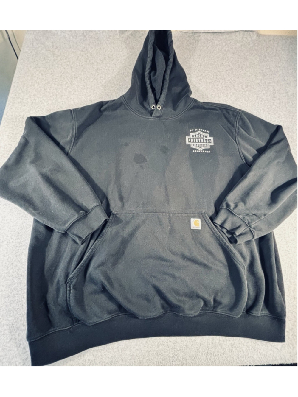 Carhartt‎ Loose Fit Hoodie Mens 3XL Black Local Dirtbag Clothing